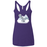 T-Shirts Purple / X-Small my little walky Women's Triblend Racerback Tank