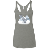 T-Shirts Venetian Grey / X-Small my little walky Women's Triblend Racerback Tank