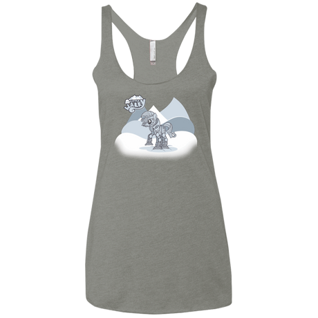 T-Shirts Venetian Grey / X-Small my little walky Women's Triblend Racerback Tank