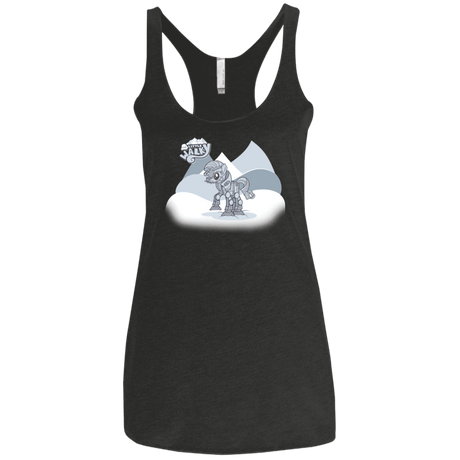 T-Shirts Vintage Black / X-Small my little walky Women's Triblend Racerback Tank