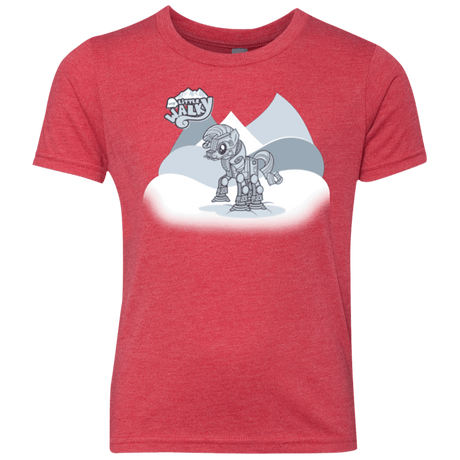 T-Shirts Vintage Red / YXS my little walky Youth Triblend T-Shirt