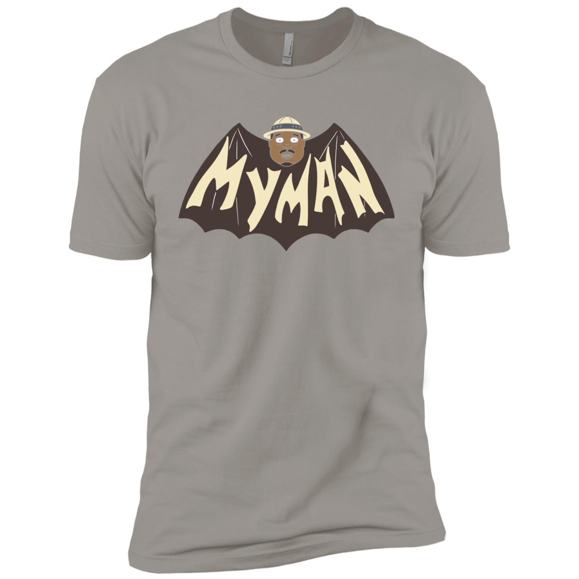 T-Shirts Light Grey / YXS My Man! Boys Premium T-Shirt