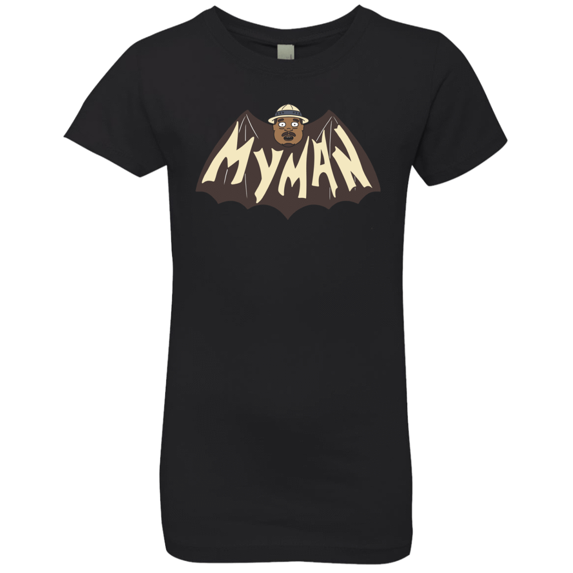T-Shirts Black / YXS My Man! Girls Premium T-Shirt