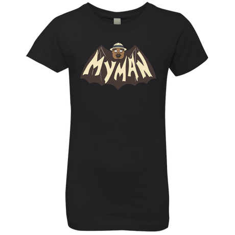 T-Shirts Black / YXS My Man! Girls Premium T-Shirt