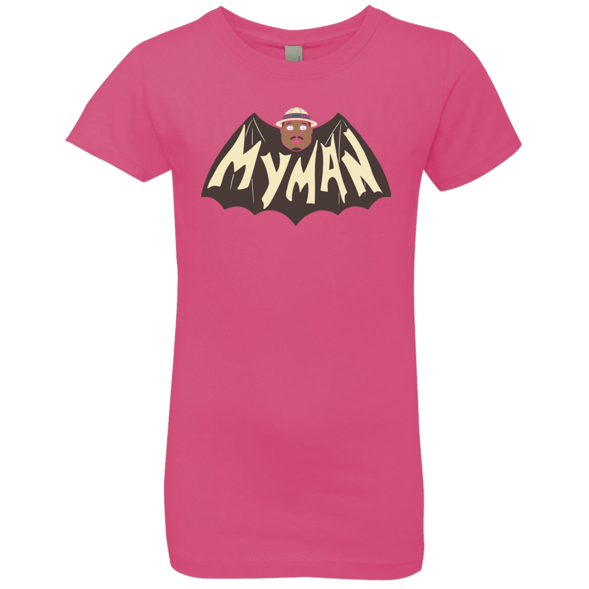 T-Shirts Hot Pink / YXS My Man! Girls Premium T-Shirt