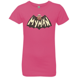T-Shirts Hot Pink / YXS My Man! Girls Premium T-Shirt