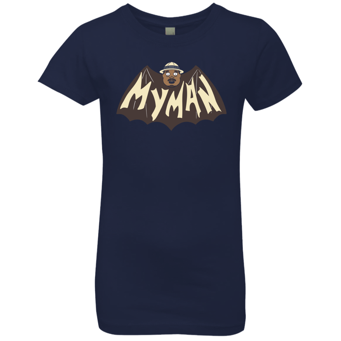 T-Shirts Midnight Navy / YXS My Man! Girls Premium T-Shirt