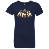 T-Shirts Midnight Navy / YXS My Man! Girls Premium T-Shirt