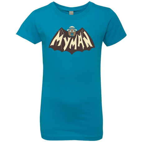 T-Shirts Turquoise / YXS My Man! Girls Premium T-Shirt