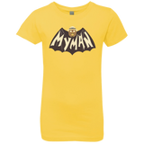 T-Shirts Vibrant Yellow / YXS My Man! Girls Premium T-Shirt