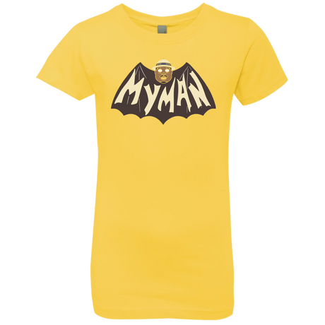 T-Shirts Vibrant Yellow / YXS My Man! Girls Premium T-Shirt