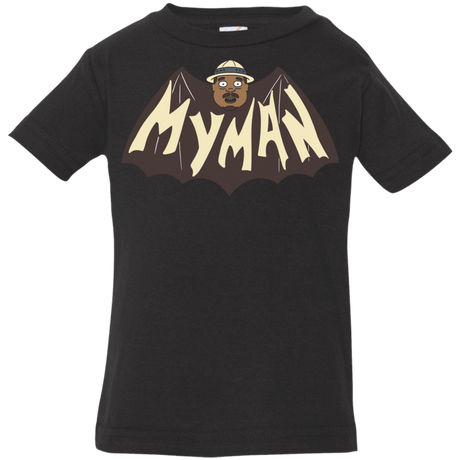 T-Shirts Black / 6 Months My Man! Infant Premium T-Shirt