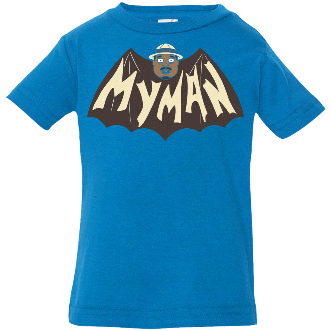 T-Shirts Cobalt / 6 Months My Man! Infant Premium T-Shirt