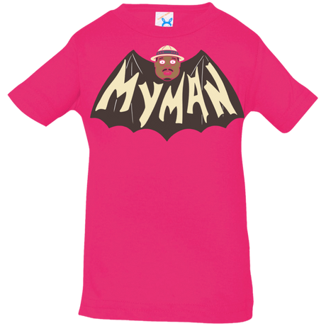 T-Shirts Hot Pink / 6 Months My Man! Infant Premium T-Shirt