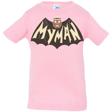 T-Shirts Pink / 6 Months My Man! Infant Premium T-Shirt