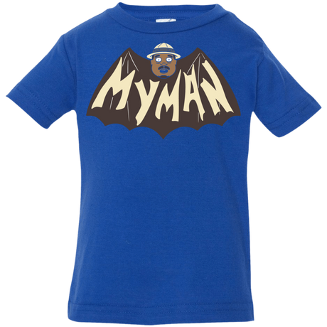 T-Shirts Royal / 6 Months My Man! Infant Premium T-Shirt
