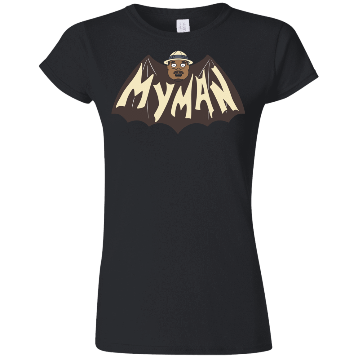 T-Shirts Black / S My Man! Junior Slimmer-Fit T-Shirt