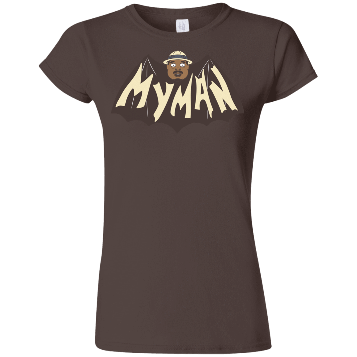 T-Shirts Dark Chocolate / S My Man! Junior Slimmer-Fit T-Shirt