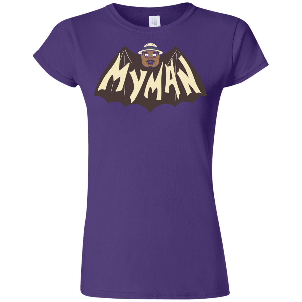 T-Shirts Purple / S My Man! Junior Slimmer-Fit T-Shirt