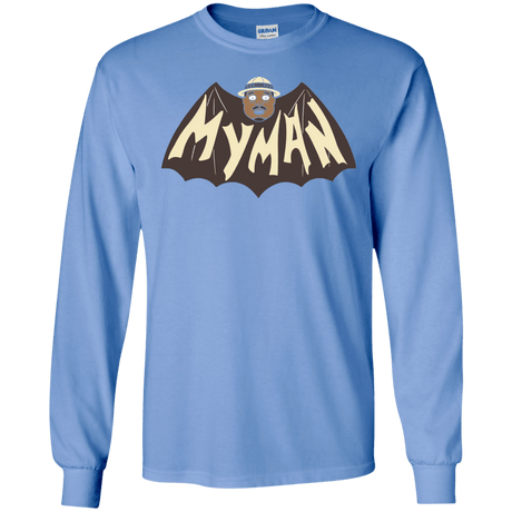 T-Shirts Carolina Blue / S My Man! Men's Long Sleeve T-Shirt