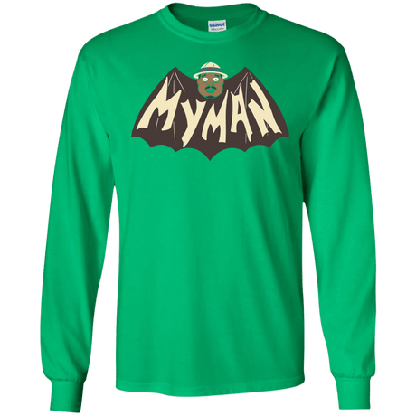 T-Shirts Irish Green / S My Man! Men's Long Sleeve T-Shirt