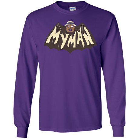 T-Shirts Purple / S My Man! Men's Long Sleeve T-Shirt