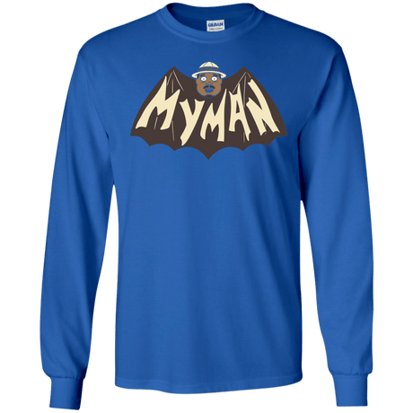 T-Shirts Royal / S My Man! Men's Long Sleeve T-Shirt