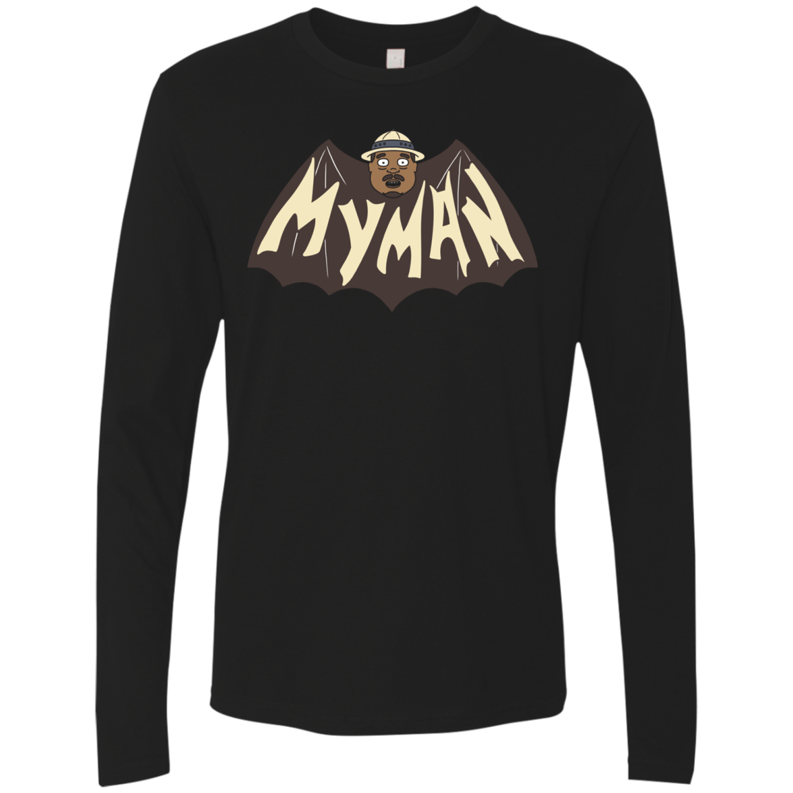 T-Shirts Black / S My Man! Men's Premium Long Sleeve