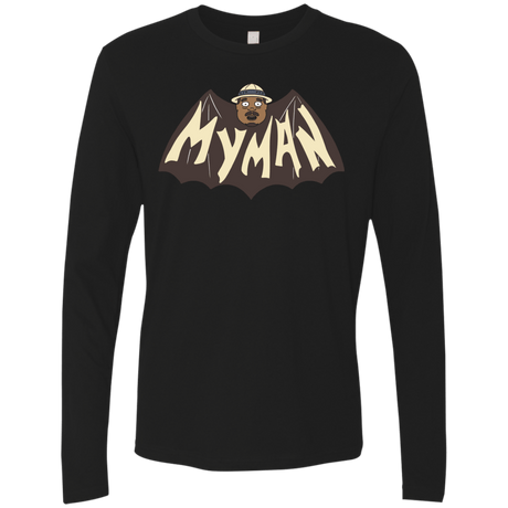 T-Shirts Black / S My Man! Men's Premium Long Sleeve