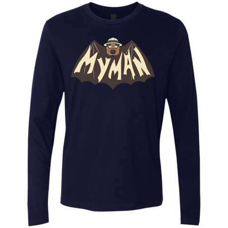 T-Shirts Midnight Navy / S My Man! Men's Premium Long Sleeve