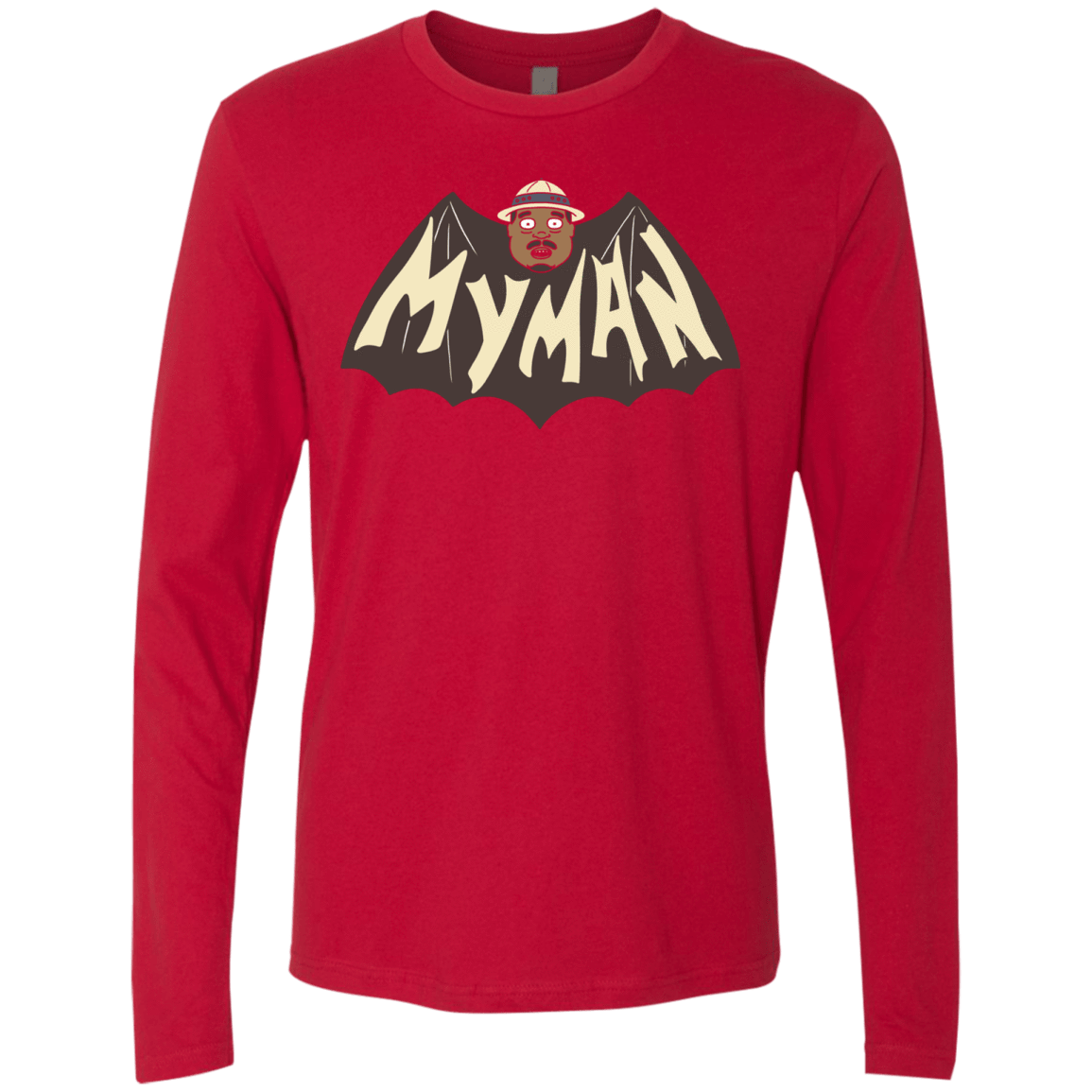T-Shirts Red / S My Man! Men's Premium Long Sleeve