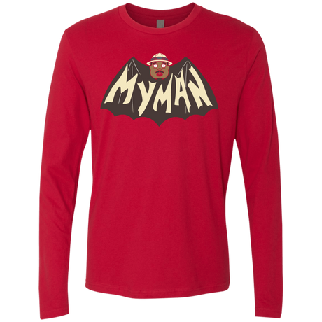 T-Shirts Red / S My Man! Men's Premium Long Sleeve