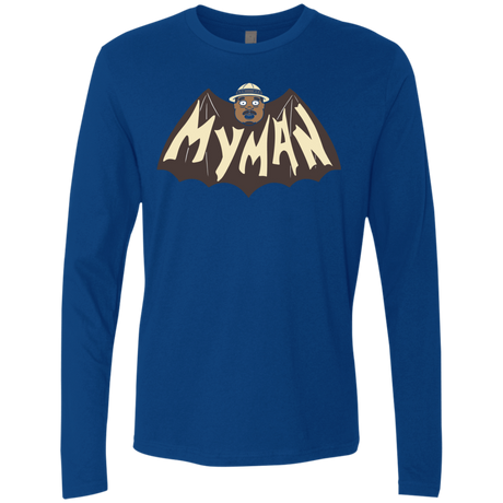 T-Shirts Royal / S My Man! Men's Premium Long Sleeve