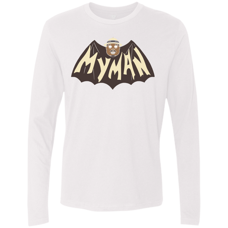 T-Shirts White / S My Man! Men's Premium Long Sleeve