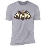 T-Shirts Heather Grey / X-Small My Man! Men's Premium T-Shirt