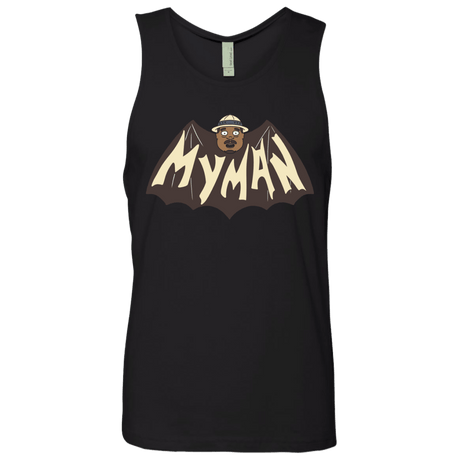 T-Shirts Black / S My Man! Men's Premium Tank Top