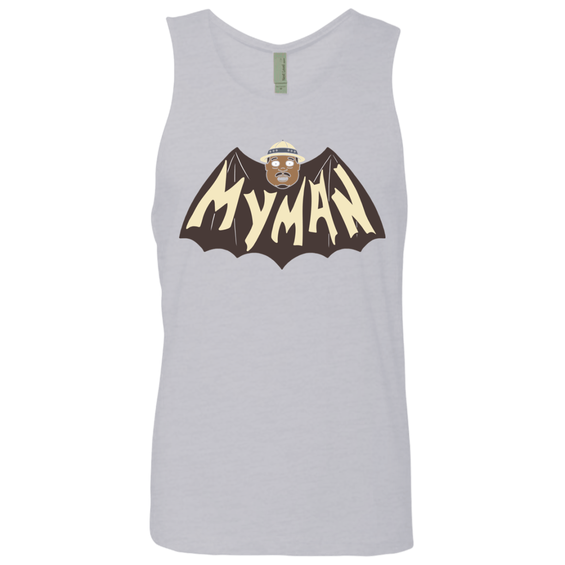 T-Shirts Heather Grey / S My Man! Men's Premium Tank Top