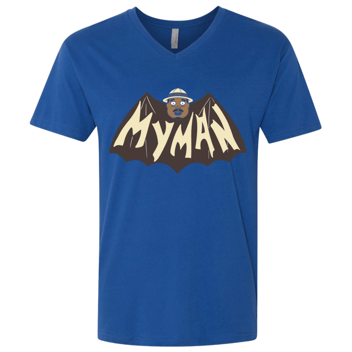 T-Shirts Royal / X-Small My Man! Men's Premium V-Neck