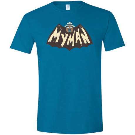 T-Shirts Antique Sapphire / S My Man! Men's Semi-Fitted Softstyle