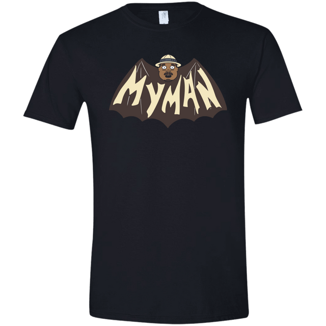 T-Shirts Black / X-Small My Man! Men's Semi-Fitted Softstyle
