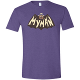 T-Shirts Heather Purple / S My Man! Men's Semi-Fitted Softstyle