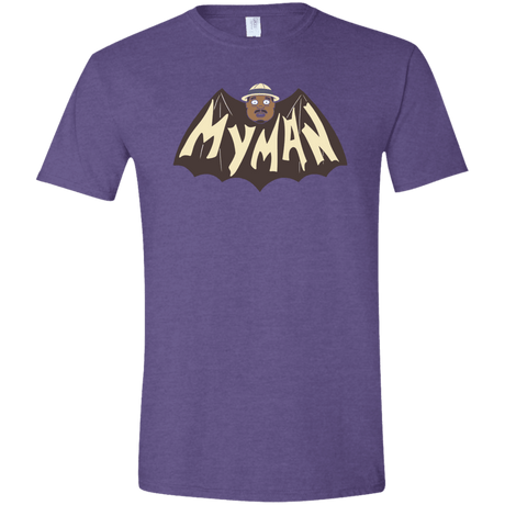 T-Shirts Heather Purple / S My Man! Men's Semi-Fitted Softstyle