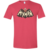 T-Shirts Heather Red / S My Man! Men's Semi-Fitted Softstyle