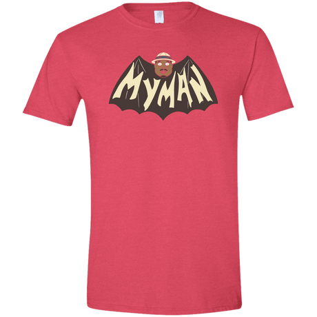 T-Shirts Heather Red / S My Man! Men's Semi-Fitted Softstyle