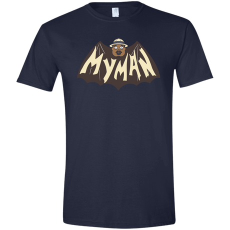 T-Shirts Navy / X-Small My Man! Men's Semi-Fitted Softstyle