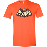 T-Shirts Orange / S My Man! Men's Semi-Fitted Softstyle