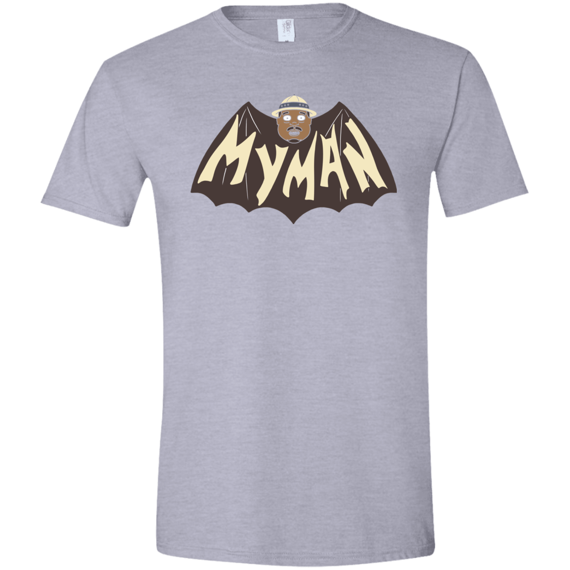 T-Shirts Sport Grey / X-Small My Man! Men's Semi-Fitted Softstyle