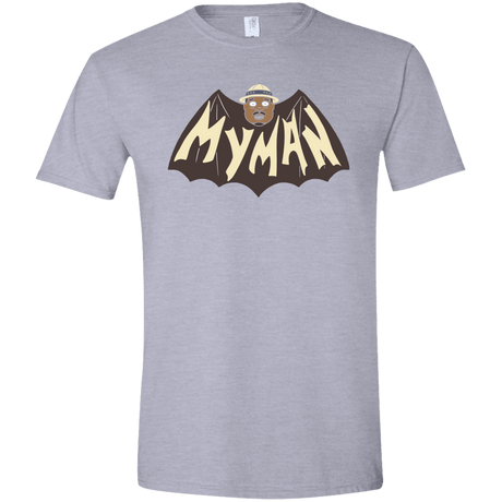 T-Shirts Sport Grey / X-Small My Man! Men's Semi-Fitted Softstyle