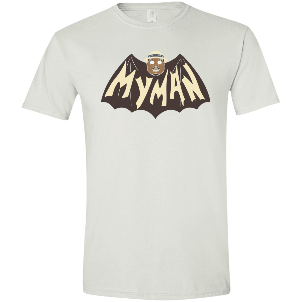 T-Shirts White / X-Small My Man! Men's Semi-Fitted Softstyle