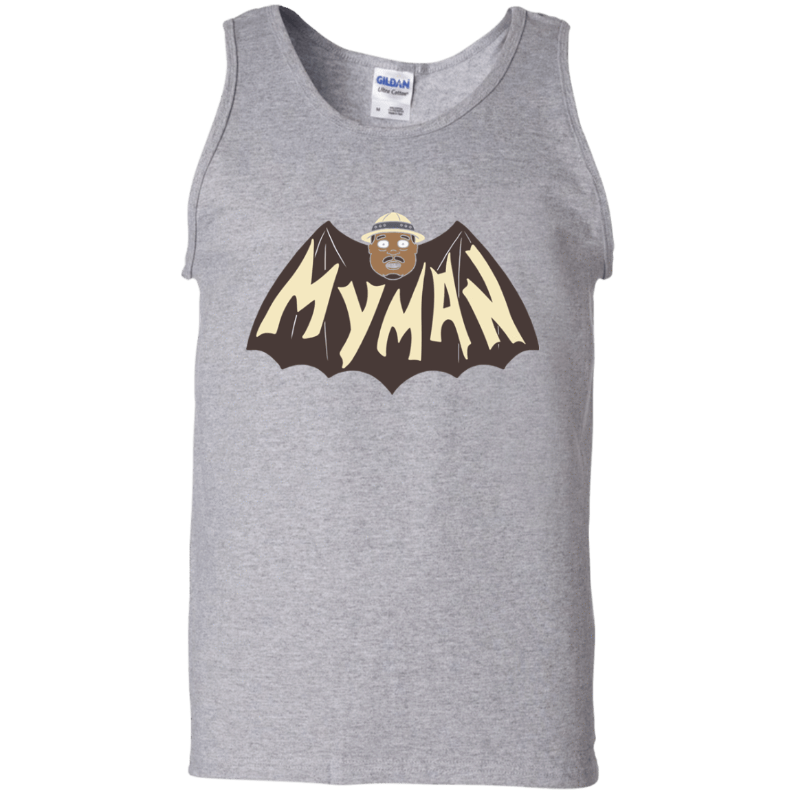 T-Shirts Sport Grey / S My Man! Men's Tank Top